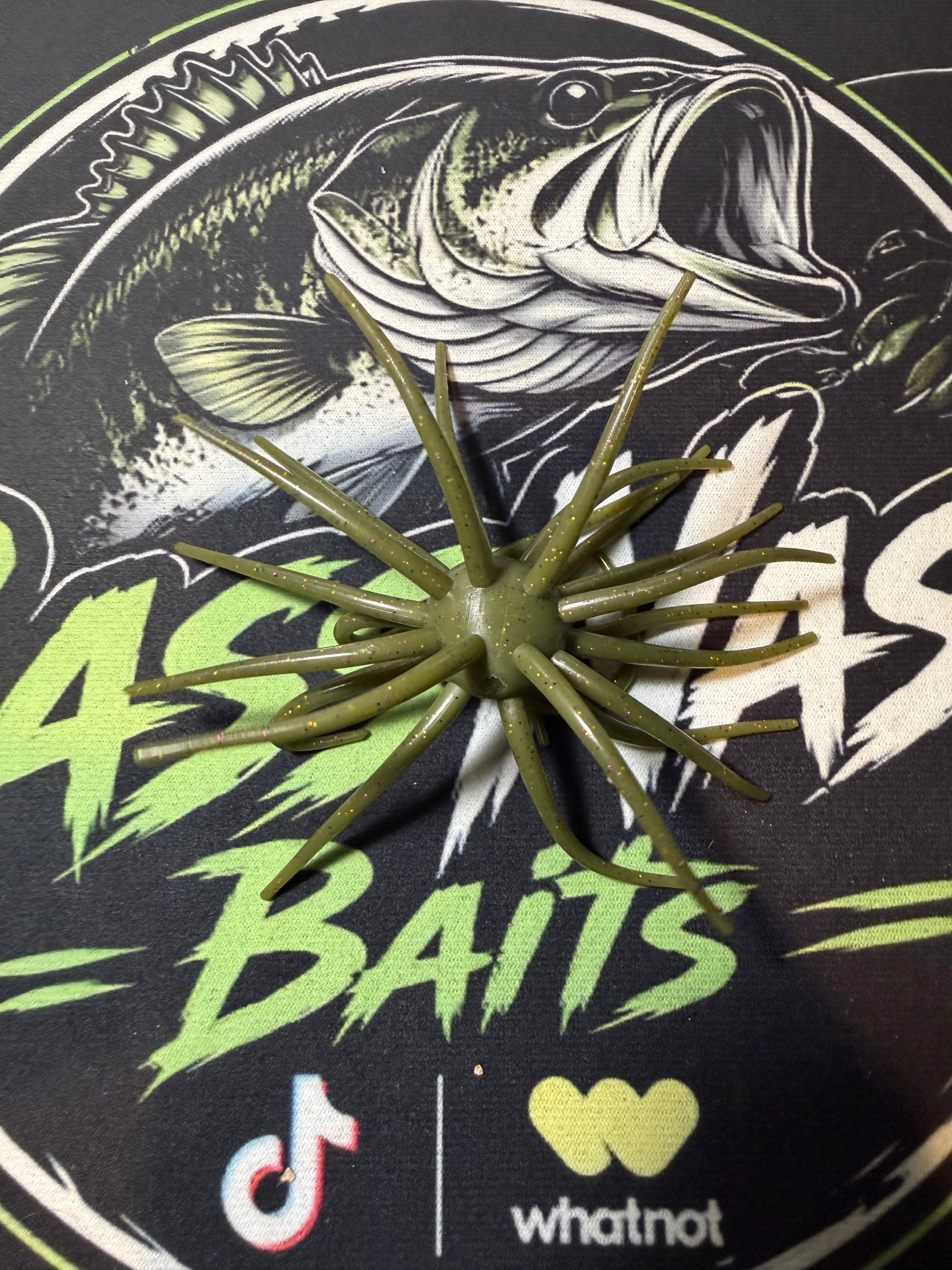 25mm TPE Urchin Bait (Swamp Monster)
